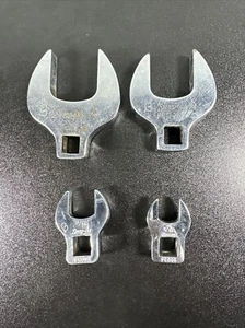 4 Piece Snap-on 3/8" Dr. Crowfoot Wrench Set 1” 7/8” 9/16” 7/16" FCO32 FCO28 FCO - Bild 1 von 8