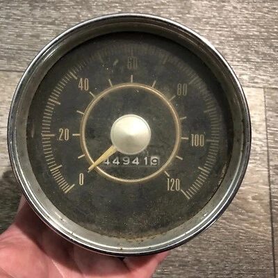 Studebaker Lark ~ Original 0-120 MPH Speedometer ~ 530AZF4 - Image 1 of 4
