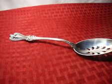 TOWLE OLD COLONIAL STERLING PIERCED SERVING SPOON*EXCELLENT*8 3/8"