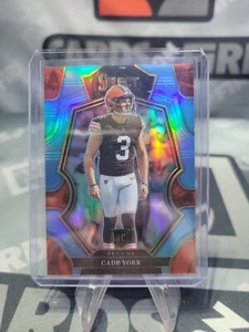 2022 Panini Select CADE YORK Light Blue Prizm Rookie /99 Cleveland Browns - Picture 1 of 3