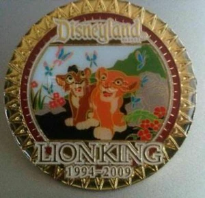 Disney Pin Lion King 15th Anniversary Kiara and Kovu 86028 DLR Disneyland LE 800 - Picture 1 of 3