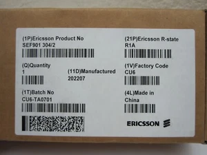 Ericsson SEF 901 3042 - RAIL BRACKET  SEF901 304/2 - Picture 1 of 4