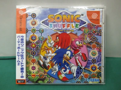 SEGA Dreamcast -- SONIC SHUFFLE -- *JAPAN GAME* New & Sealed!! DC. 32339 - Image 1 of 4
