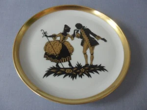 Romantischer Wandteller Zierteller Porcelain Porzellan Sammler Fürstenberg - Picture 1 of 5