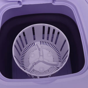 Portable Washing Machine 11L ABS PP Automatic Mini Foldable Bucket Was BG