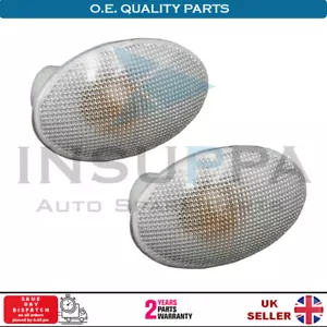 Side Indicator Repeater Lens For Opel Vauxhall Corsa C Combo C Meriva 1713240 2X - Picture 1 of 11