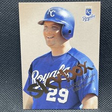 2004 SkyBox Autographics Baseball Card #22 Mike Sweeney