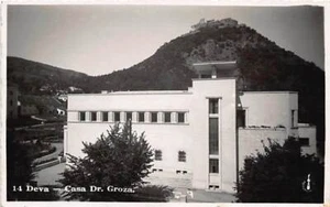Romania - DEVA - Casa Dr. Groza - REAL PHOTO - Picture 1 of 2