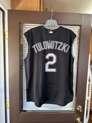 Troy Tulowitzki #2 Colorado Rockies Sleeveless STITCHED MLB Baseball Jersey Cover