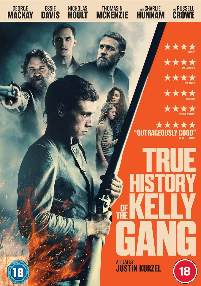 True History of the Kelly Gang (Charlie Hunnam Russell Crowe) New DVD - Image 1 of 1