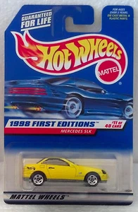 1998 First Edition MERCEDES SLK  #11 / #646  HOT WHEEL / SEE MY OTHER ITEMS - Picture 1 of 2