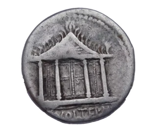 M. Volteius M.f. 78 a.C. Denario AR, Roma come nuovo. 4,01 g/ 18 mm. 2002 - Foto 1 di 5