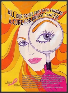 The Breast Cancer Research Foundation 2010s Print Advertisement 2010 - Picture 1 of 1