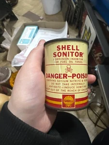 Shell Sonitor 4 ounce can made in usa - Picture 1 of 7
