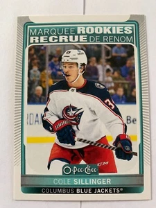 Chaquetas azules Columbus 21-22 OPC Marquee Rookies Cole Sillinger 615 - Imagen 1 de 2