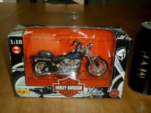 HARLEY-DAVIDSON MOTORCYCLE - FAT BOY, [MAISTO BRAND], DIE CAST TOY, 1:18 - Picture 1 of 10