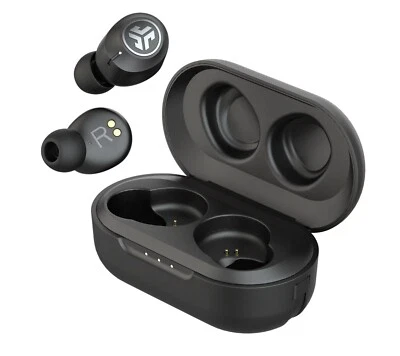 JLab JBuds ANC True Wireless Earbuds - Black -Noise Cancelling,42+Hours Playtime - Image 1 of 4