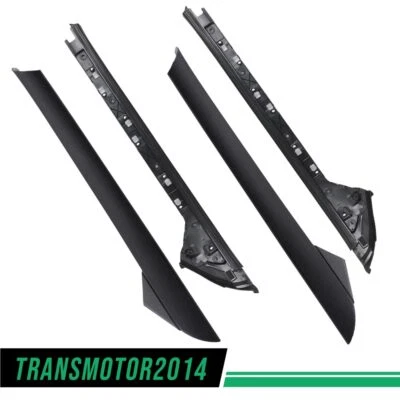 Left & Right Side Windshield A Pillar Molding Trim Fit For 2011-19 Ford Explorer - Image 1 of 4