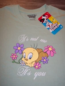 WB LOONEY TUNES Tweety Bird It's Not You It's Me T-Shirt MENS MEDIUM NEW - Picture 1 of 4
