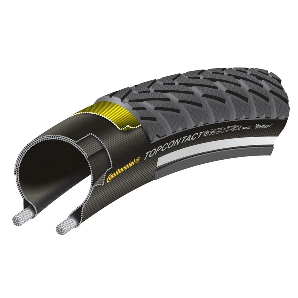 Continental Fahrrad Reifen TopContact Winter II Premium 28x1 3/8x1 5/8" 37-622 - Bild 1 von 1