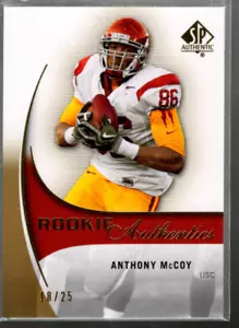 B2917- 2010 SP Authentic Gold #223 Anthony McCoy /25 SAMPLE PIC - Picture 1 of 2