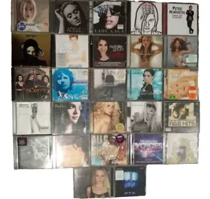 Bulk Lot 27 CDs POP Music Albums Singles- Michael Jackson, Lady Gaga Easy Listen - Picture 1 of 2