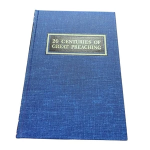 20 Centuries Of Great Preaching vol 8 1976 Hard Cover 1863-1959 Vintage - Picture 1 of 12