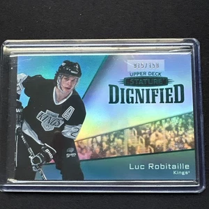 2022-23 Upper Deck Stature Dignified light blue Luc Robitaille D-9 /150 - Picture 1 of 2