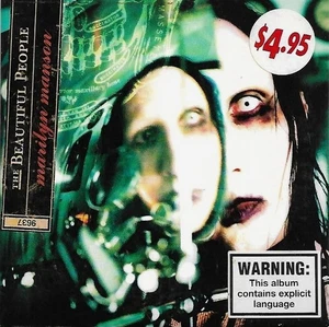 MARILYN MANSON "The Beautiful People" RARE AUSSIE 1996 3Tk CARD SLEEVE CD SINGLE - Picture 1 of 3