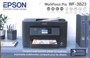Epson Workforce Pro WF-3823 Wireless All-In-One Printer with Auto 2-Sided Print - Picture 1 of 2