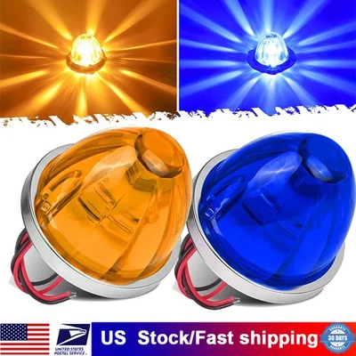 LED BIG Watermelon Lights Side Marker Clearance Brake Truck Trailer for Kenworth - Image 1 of 4