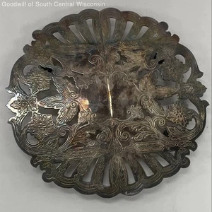 Wallace Silverplate Expandable Trivet Plate - Picture 1 of 5