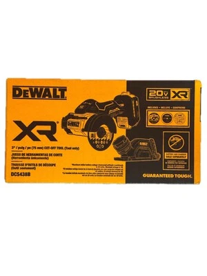 DeWalt DCS438B 20V MAX XR Li-Ion 3" Cut-Off Tool (Tool Only) New - Image 1 of 3