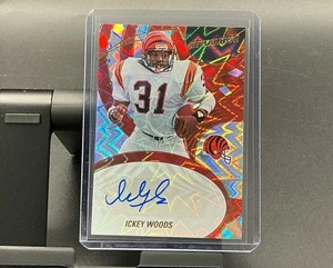 2025 Panini Revolution Football Impact Ickey Woods Auto 45/50 AGH-IWS - Bild 1 von 2