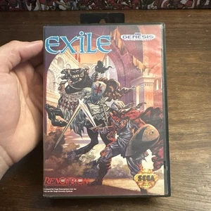 Exile (SEGA GENESIS) COMPLETE CIB -  Tested - Authentic - Picture 1 of 8