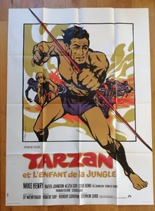 TARZAN UND DAS DSCHUNGELKIND Original Filmplakat 160x120 cm  - Bild 1 von 1