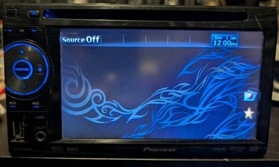 Pioneer Touch Screen Radio CD DVD Aux USB Bluetooth Sat Ready RDS - Image 1 of 4