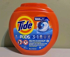 Tide PODS Liquid Laundry Detergent Powerful Packs Original Scent 42-ct - Picture 1 of 2