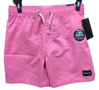 NEW Hurley Faded Coral Boys Size Small Board Swim Shorts O5 - Image 1 of 4