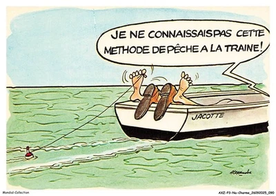 AXZP3-0244-NU - No Conozco Este Método De Pesca A La Línea - Imagen 1 de 2