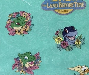 One Pack Gibson Land Before Time Collection Gift Wrap Paper 2 sheets 20”x30” - Picture 1 of 10