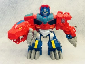 Transformers Rescue Bots 9" Optimus Prime T-Rex Talking Optimus Primal - Picture 1 of 6