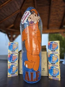 FREE SHIPPING VTG ALF Inflatable 3D Bob Bag #7415 Unused Imperial Toy 1987 MIB - Picture 1 of 13