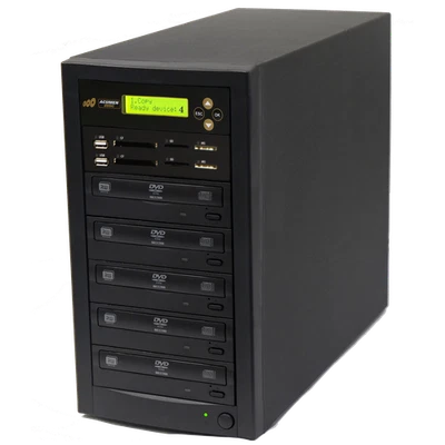 ACUMEN Media Mirror PLUS 1 to 4 Duplicator - Flash (SD CF MS MMC USB) / DVD - Image 1 of 4