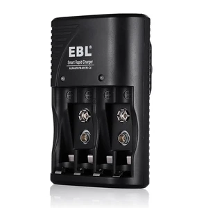 -802 Cargador de Batería para Pilas Recargables AA AAA 9V Ni-Mh Ni-Cd - Imagen 1 de 12