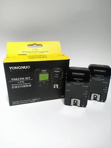 Yongnuo YN622N Wireless Flash Trigger i-TTL for Nikon 1 controller+3 transceiver - Picture 1 of 11