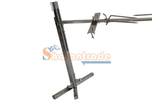 15W Motor Kit Large Grill Rotisserie Spit Roaster Rod Charcoal BBQ Pig Chicken - Picture 1 of 9