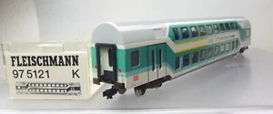 Fleischmann 97 5121; Doppelstockwagen 1./2. Kl. "Fleischmann" neu in OVP /V266 - Bild 1 von 4