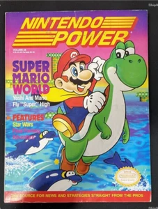 Nintendo Power Magazine #28 1991 Super Mario World Cover - Picture 1 of 2