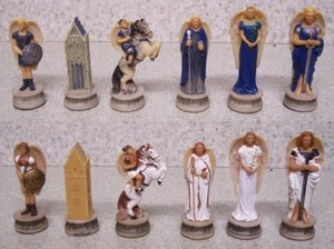 Chess Set Heavenly Angels vesus Heavenly Angels NEW 3" Kings 868 - Picture 1 of 2
